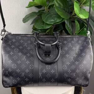 💎✨Authentic Louis Vuitton Keepall Bandouliere Travel Bag